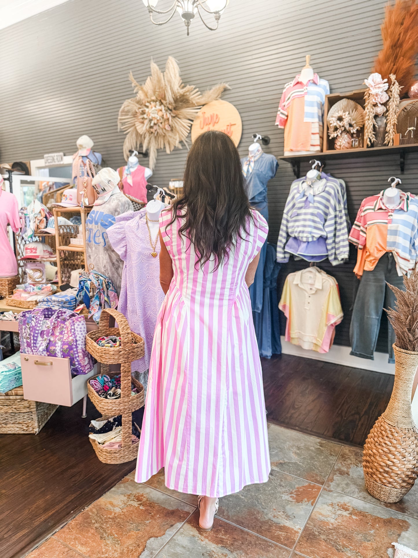 Brie Striped Dress