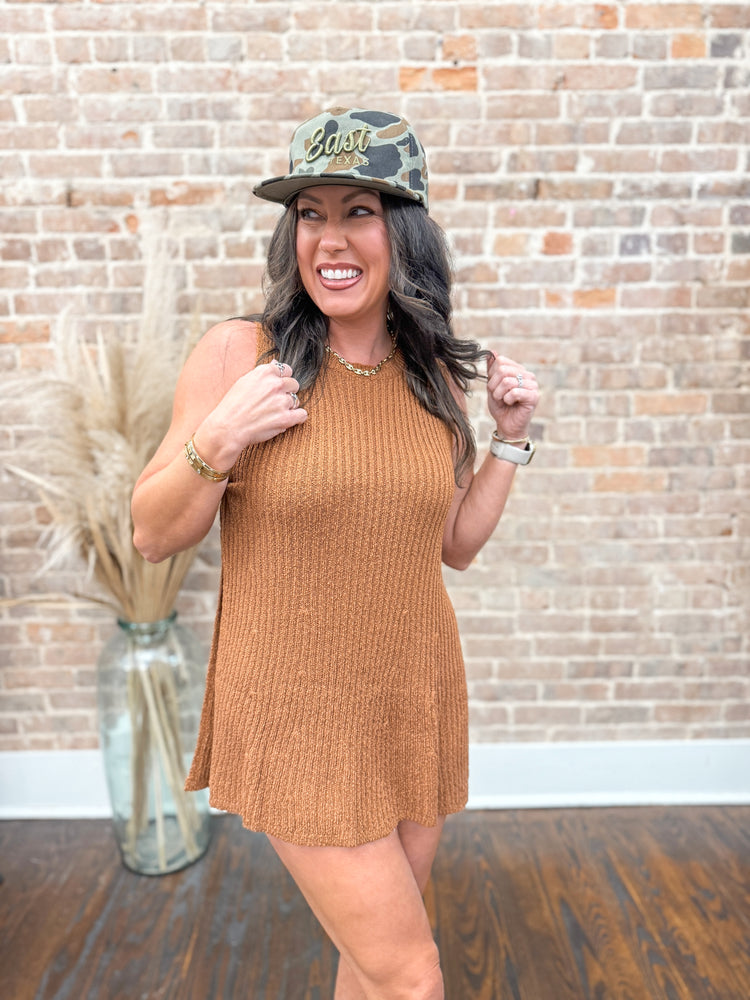 Haley Knit Sweater Set-Latte