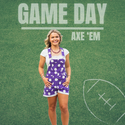 Lummie Polka Dot Overalls