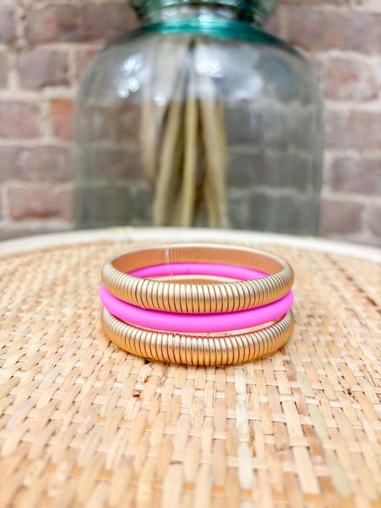 Colored Bangle Set