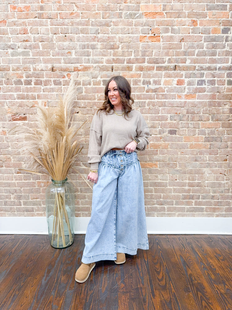 Jalee Pleated Wide Leg Pants