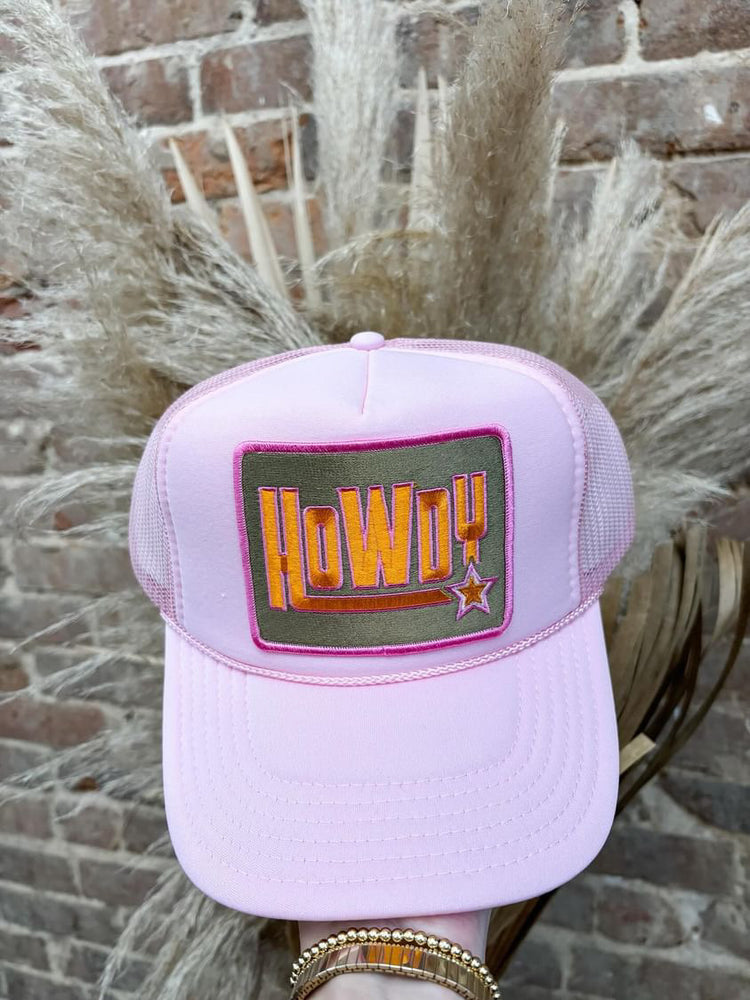 Howdy Trucker Hat-Camo