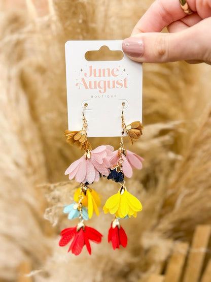 Flower Dangle Earrings