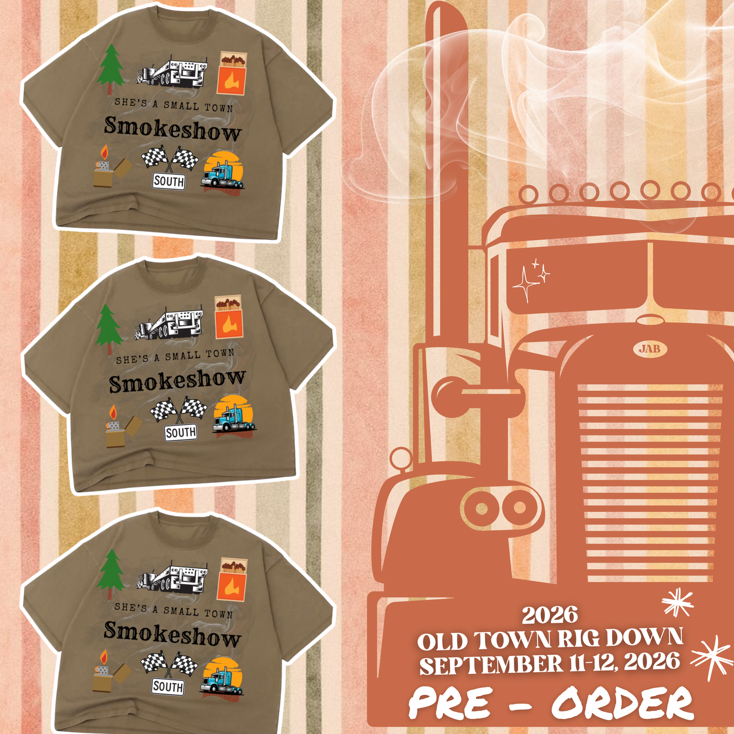 PRE-ORDER Small Town Smoke Show T-Shirt