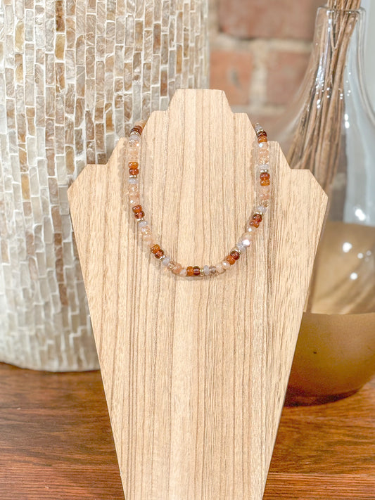 Autumn Beaded Necklace