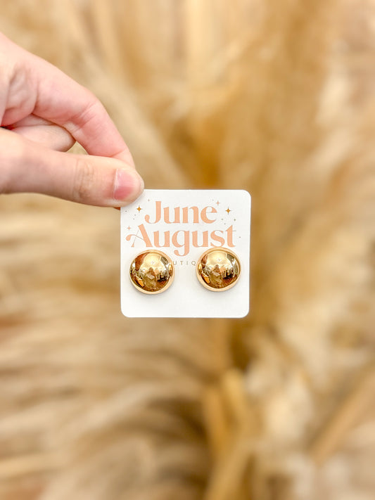 Large Circle Stud
