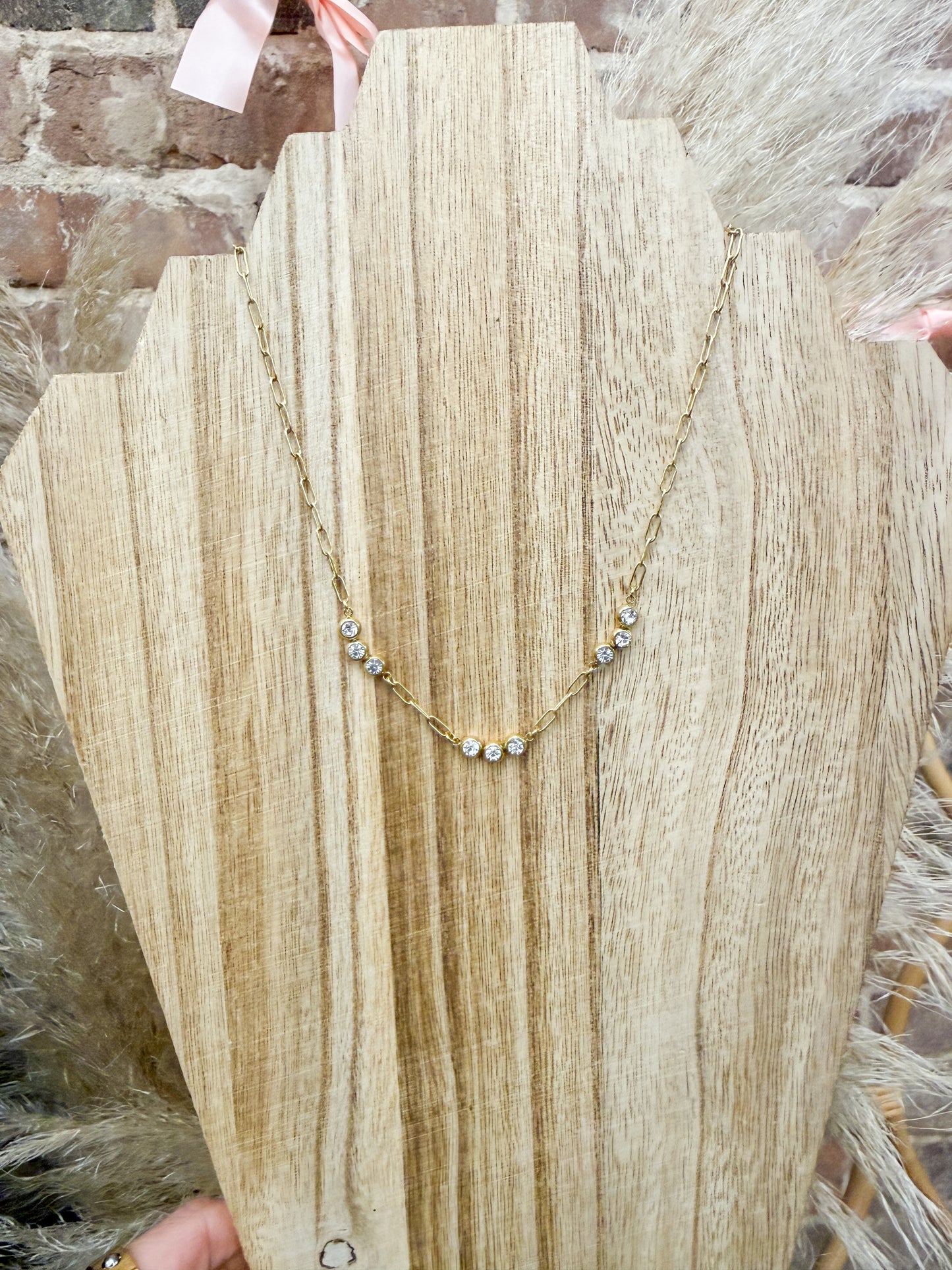 CS: Taye Dainty Bling Necklace