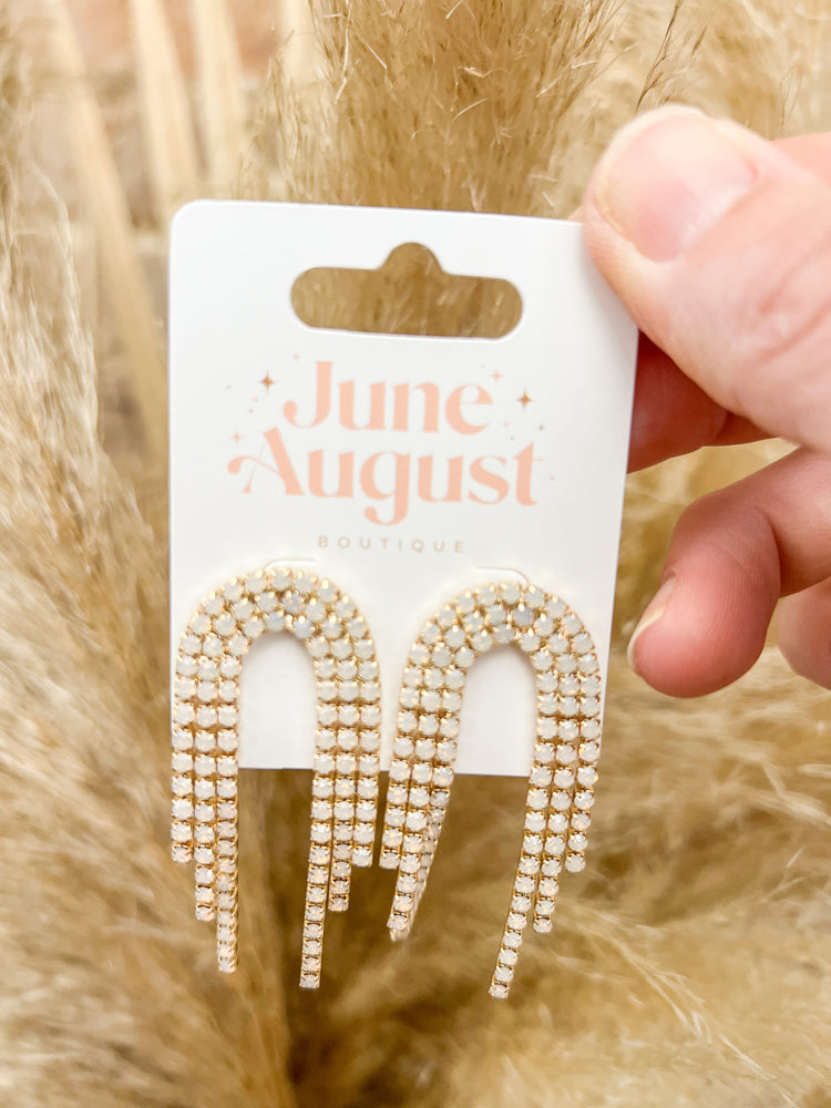 Crystal Candy Dangle Earrings