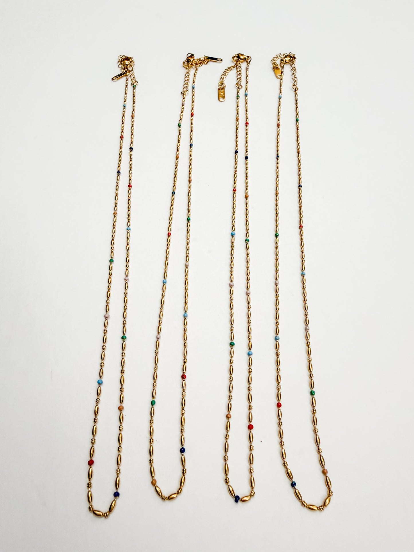 Non-Tarnish Petite Bead Necklace