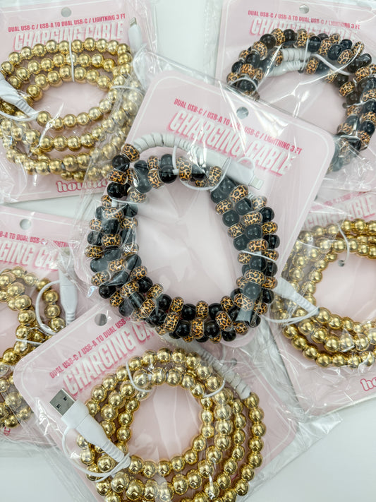 Beaded Phone Chargers