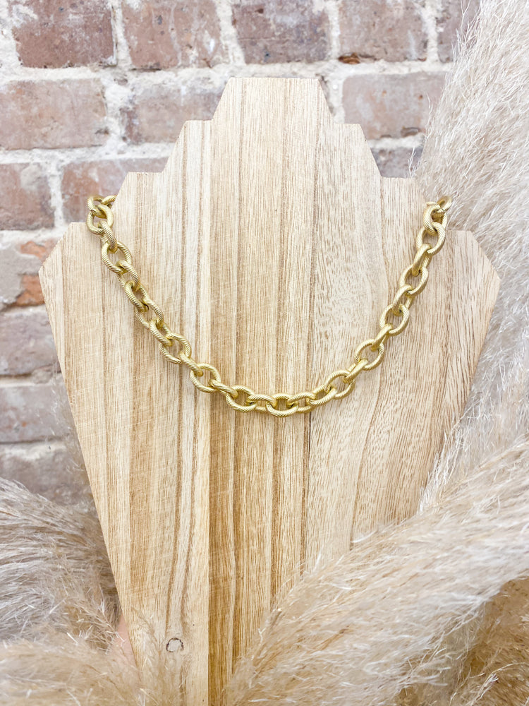 Non-Tarnish Chunky Chain Necklace