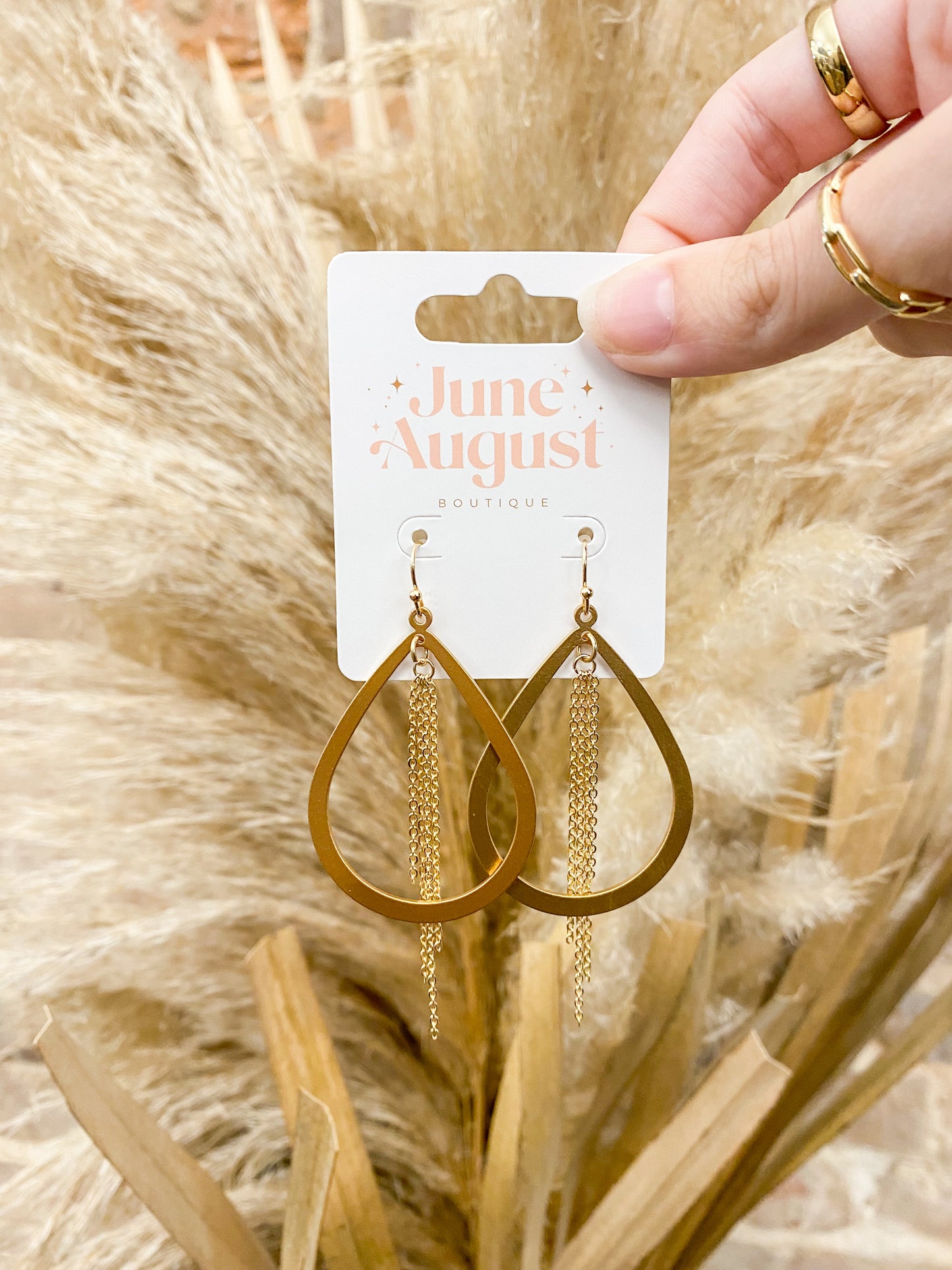 Teardrop Dangle Earrings