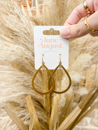 Teardrop Dangle Earrings