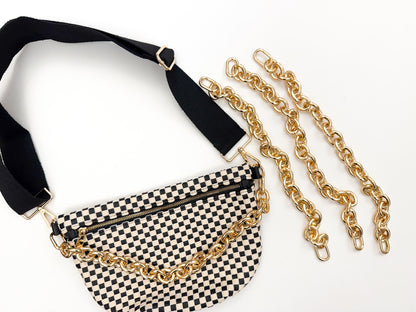 Chunky Gold Metal Bag Chain