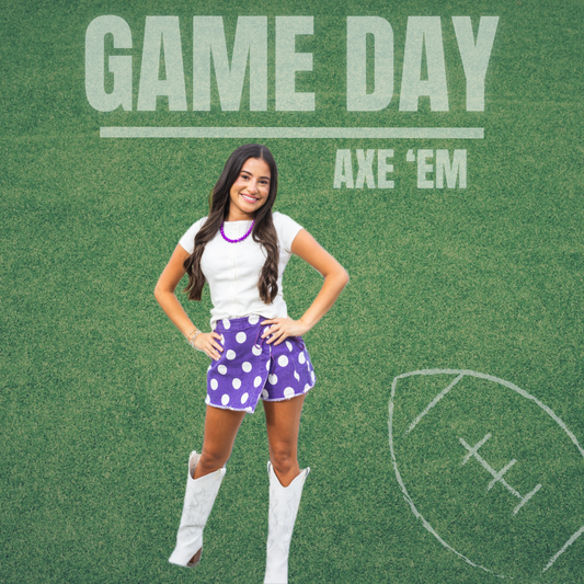 Jackie Polka Dot Skort