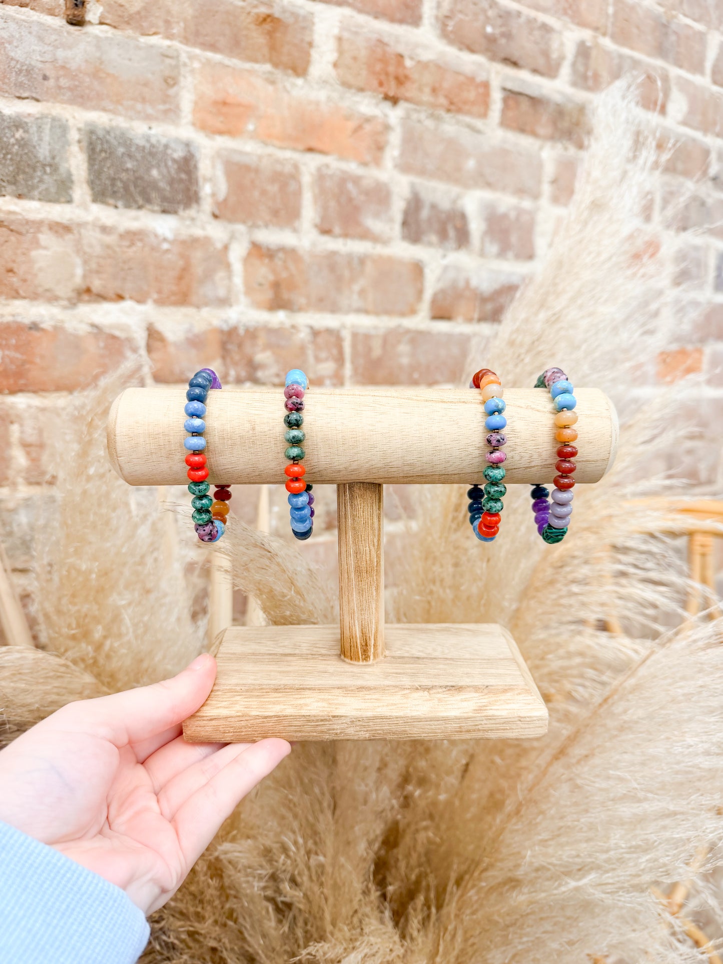 Crysten Marble Bead Bracelet