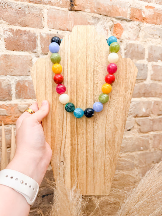 Pop of Joy Multi Bright Necklace