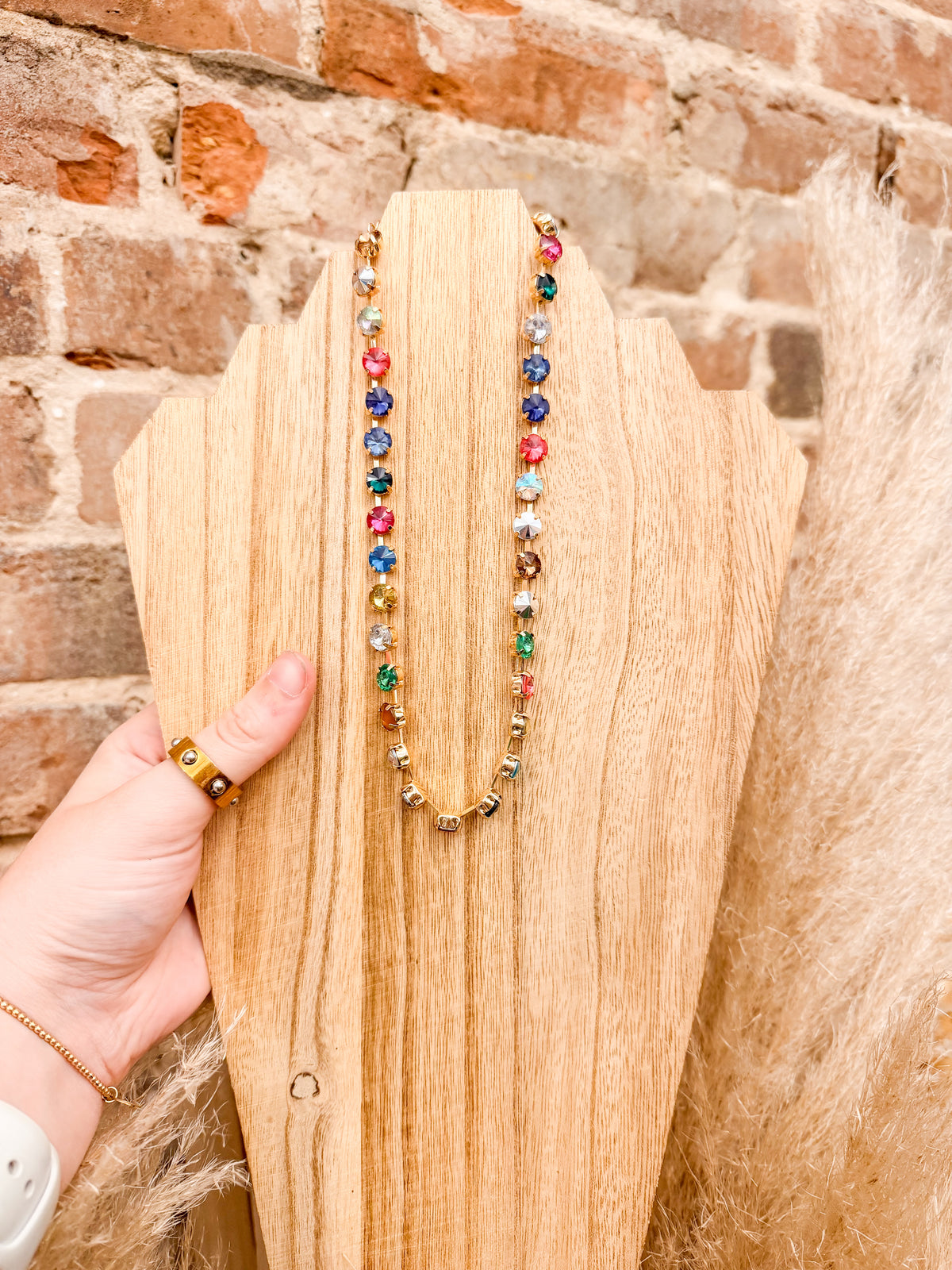Bejeweled Chain necklace
