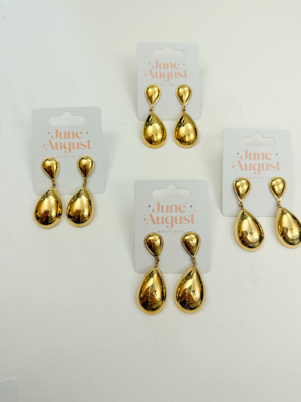 Teardrop Dangle Earrings