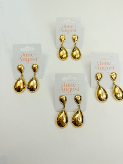 Teardrop Dangle Earrings
