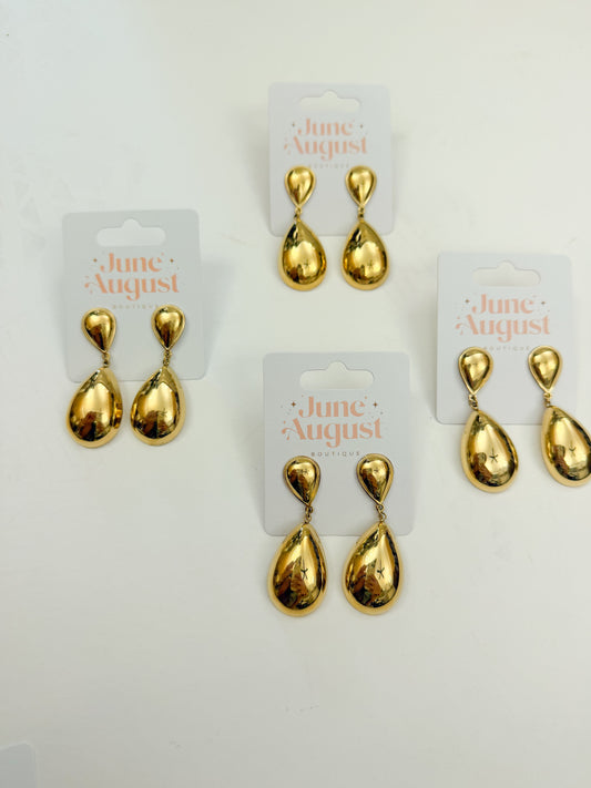 Teardrop Dangle Earrings