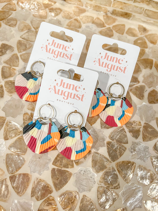 Groovy Shell Earrings